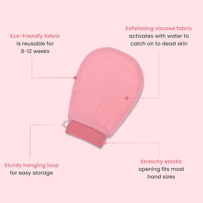 Exfoliating Glove - Body Scrub For Smooth And Soft Skin
