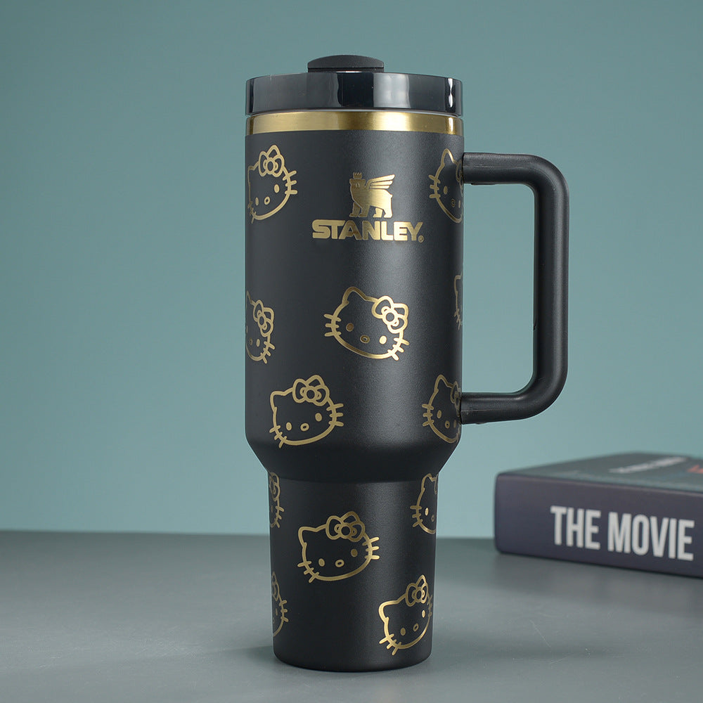 40oz Stainless Steel Hello Kitty Insulated Tumbler