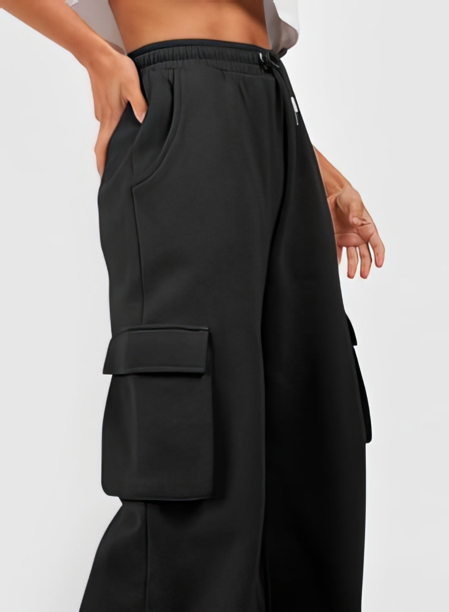 Cozy Flap Pocket Sweatpants