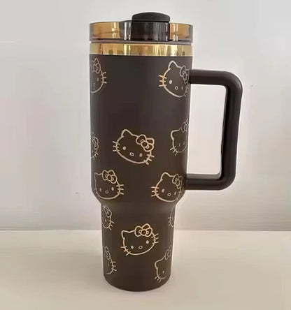 40oz Stainless Steel Hello Kitty Insulated Tumbler